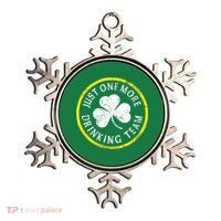 St Patricks Day Just One More Drinking Team Irish Shamrock Gift Ornament thumb 0