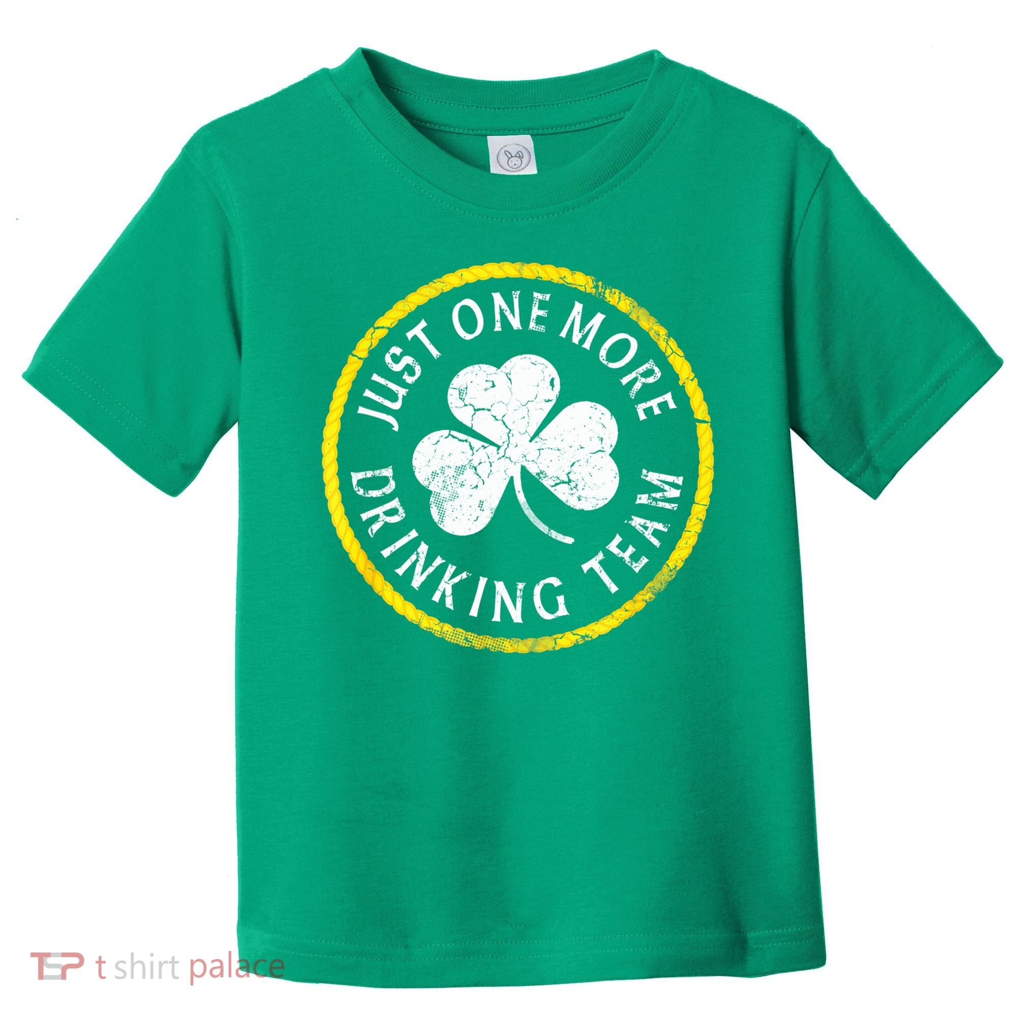St Patricks Day Just One More Drinking Team Irish Shamrock Gift Toddler T-Shirt