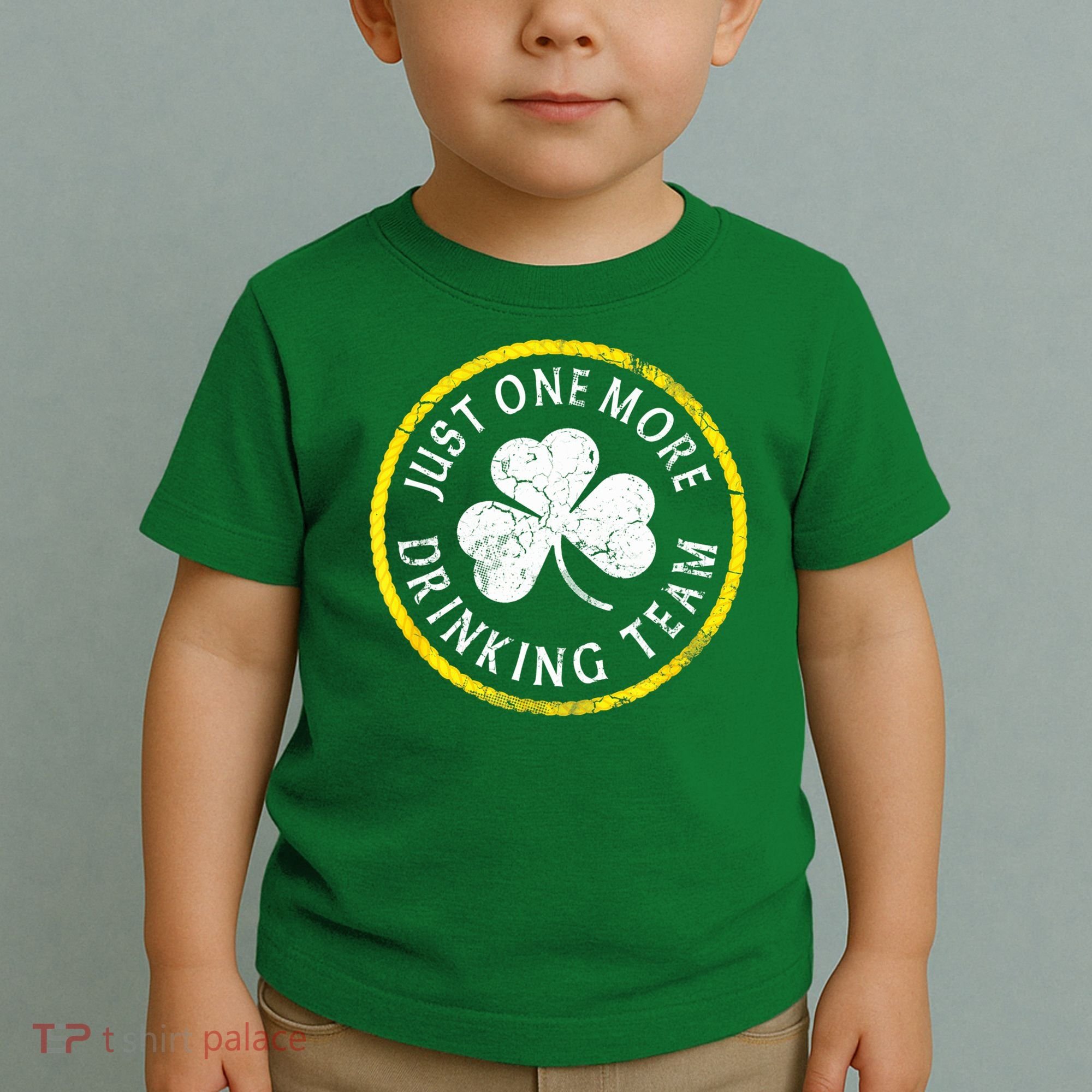 St Patricks Day Just One More Drinking Team Irish Shamrock Gift Toddler T-Shirt