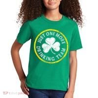 St Patricks Day Just One More Drinking Team Irish Shamrock Gift Kids T-Shirt thumb 2