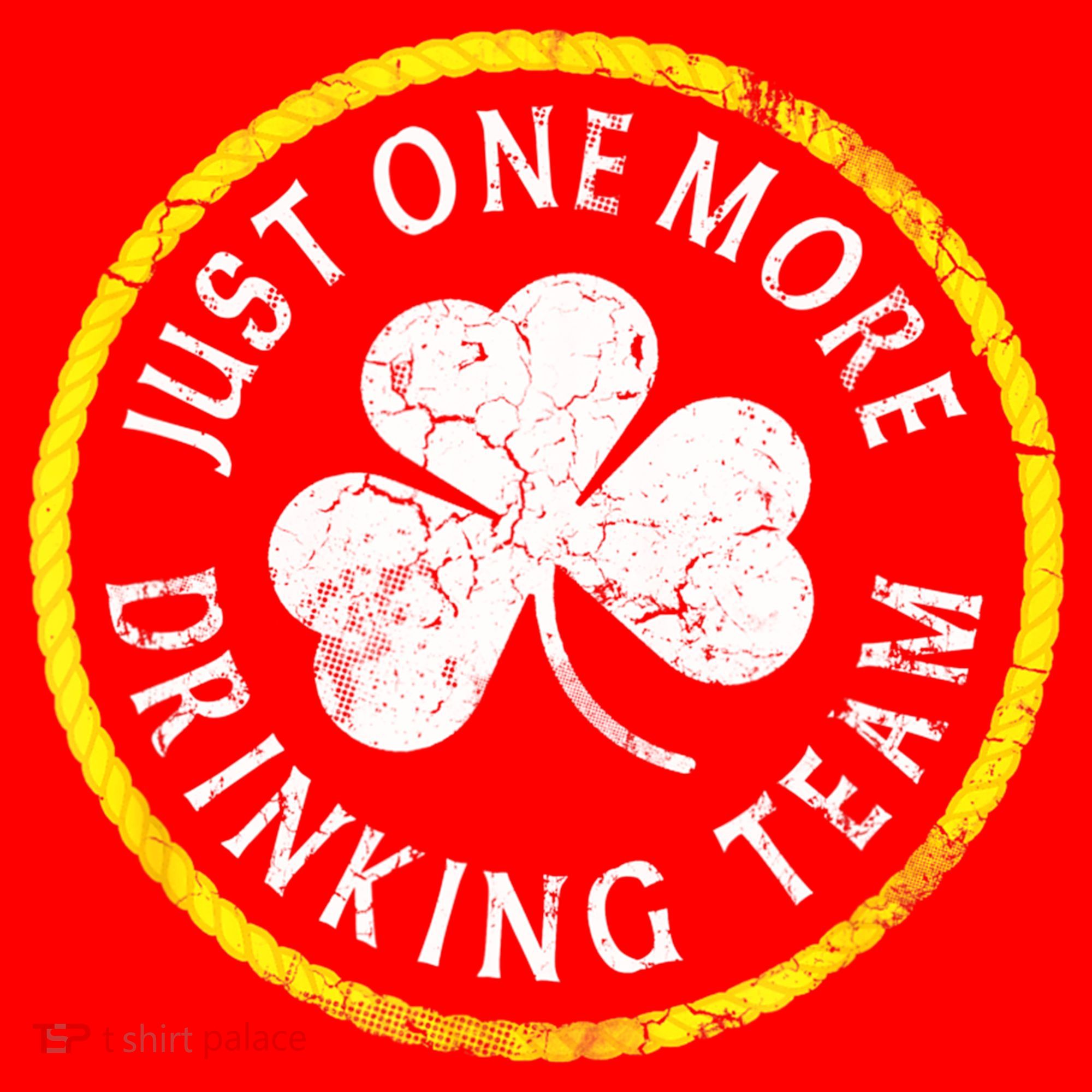 St Patricks Day Just One More Drinking Team Irish Shamrock Gift Santa Hat