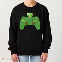 St Patrick's Day Gaming Controller Women's Sweatshirt thumb 0
