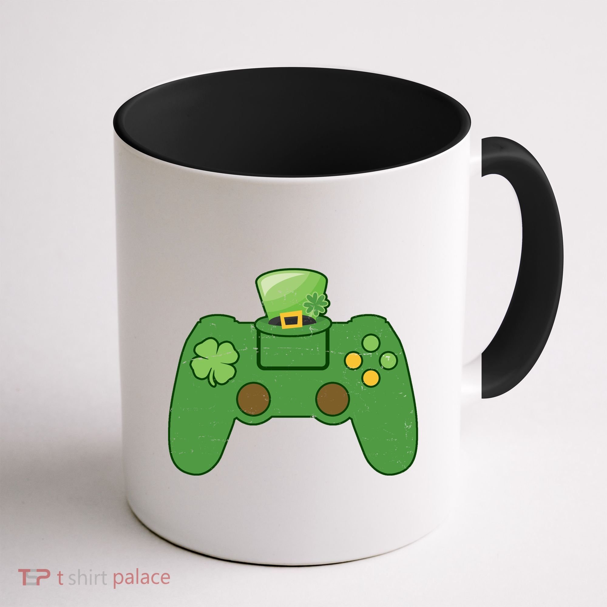 St Patrick's Day Gaming Controller Coffee Mug