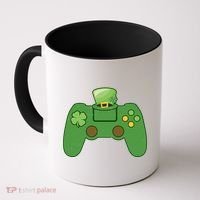 St Patrick's Day Gaming Controller Coffee Mug thumb 0