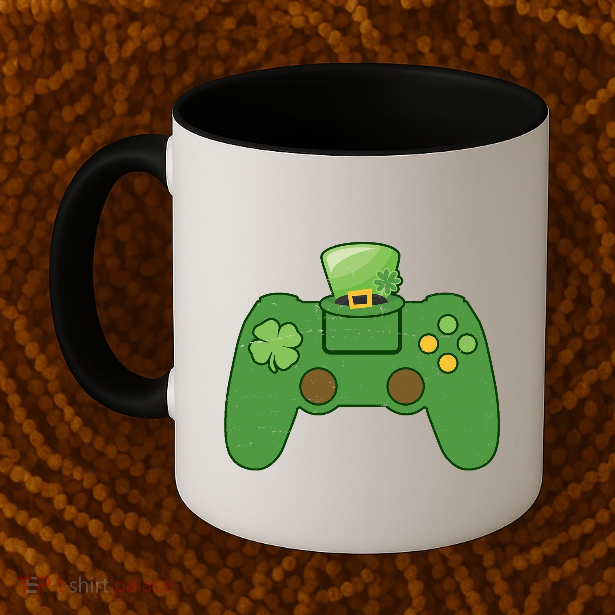 St Patrick's Day Gaming Controller Coffee Mug