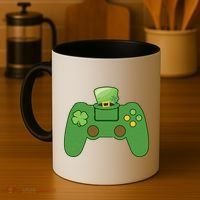 St Patrick's Day Gaming Controller Coffee Mug thumb 4