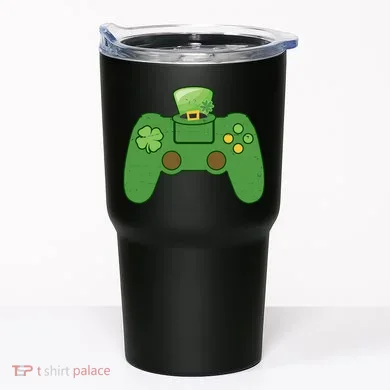 St Patrick's Day Gaming Controller Tumbler