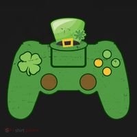 St Patrick's Day Gaming Controller Ornament thumb 1