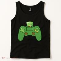 St Patrick's Day Gaming Controller Tank Top thumb 2