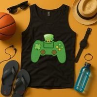St Patrick's Day Gaming Controller Tank Top thumb 4