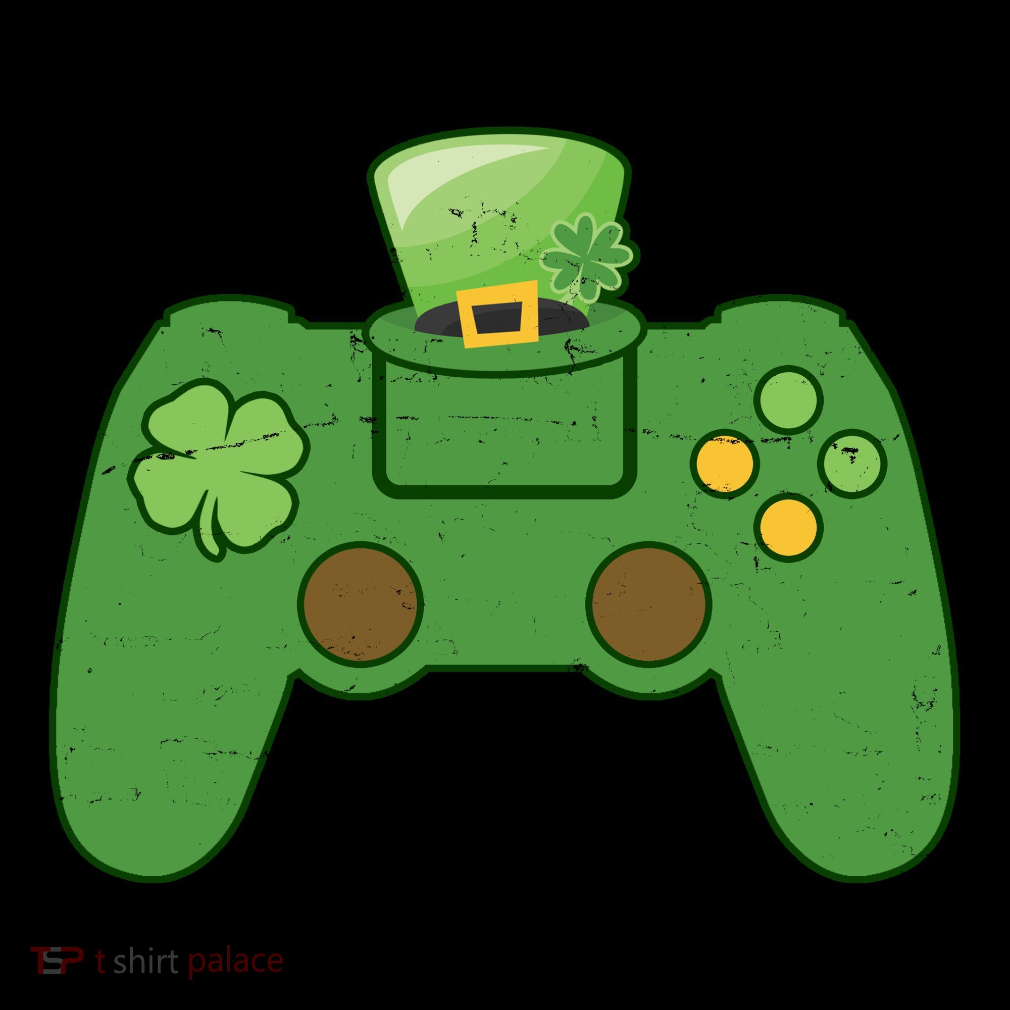 St Patrick's Day Gaming Controller Women's Long Sleeve Shirt