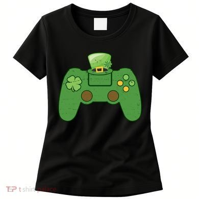 St Patrick's Day Gaming Controller Women's T-Shirt