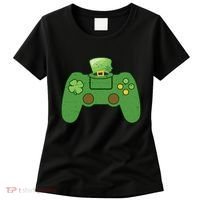 St Patrick's Day Gaming Controller Women's T-Shirt thumb 0