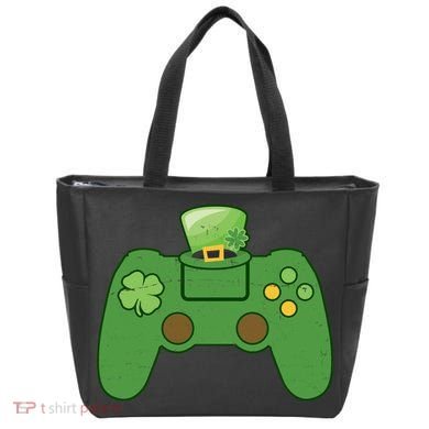 St Patrick's Day Gaming Controller Tote Bag