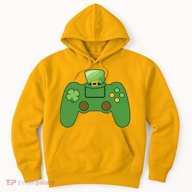 St Patrick's Day Gaming Controller Hoodie