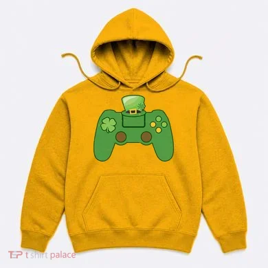 St Patrick's Day Gaming Controller Hoodie