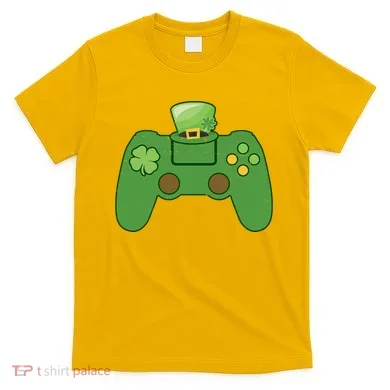 St Patrick's Day Gaming Controller T-Shirt