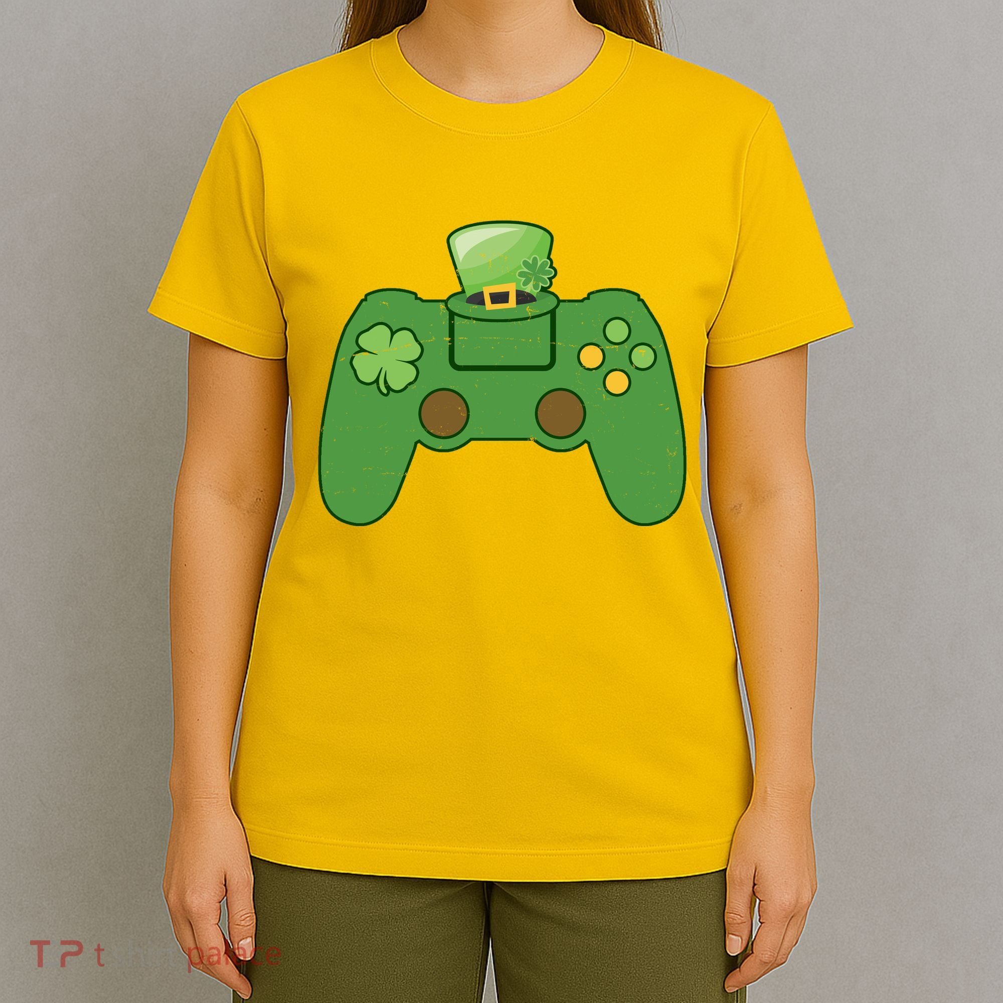St Patrick's Day Gaming Controller T-Shirt