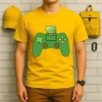St Patrick's Day Gaming Controller T-Shirt thumb 6