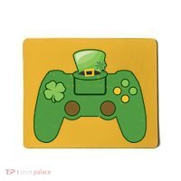 St Patrick's Day Gaming Controller Mousepad thumb 0
