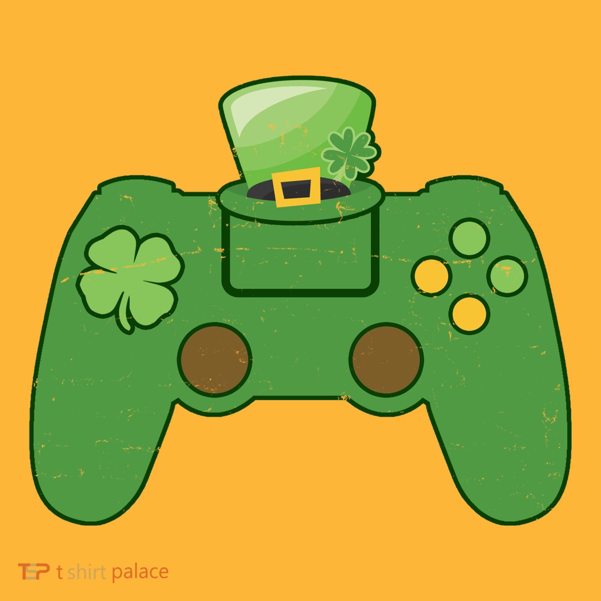 St Patrick's Day Gaming Controller Mousepad
