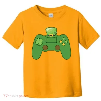 St Patrick's Day Gaming Controller Toddler T-Shirt