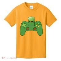 St Patrick's Day Gaming Controller Kids T-Shirt thumb 0