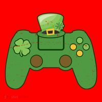 St Patrick's Day Gaming Controller Santa Hat thumb 1
