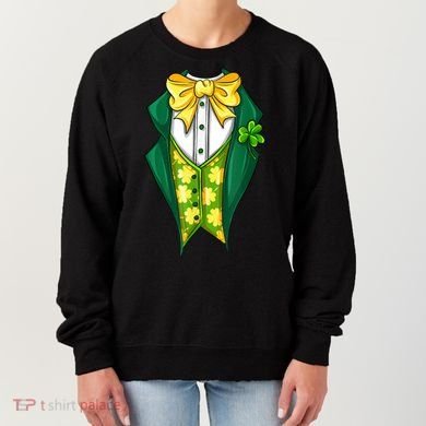 St Patrick's Day Tuxedo Women's Sweatshirt