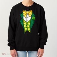 St Patrick's Day Tuxedo Women's Sweatshirt thumb 0