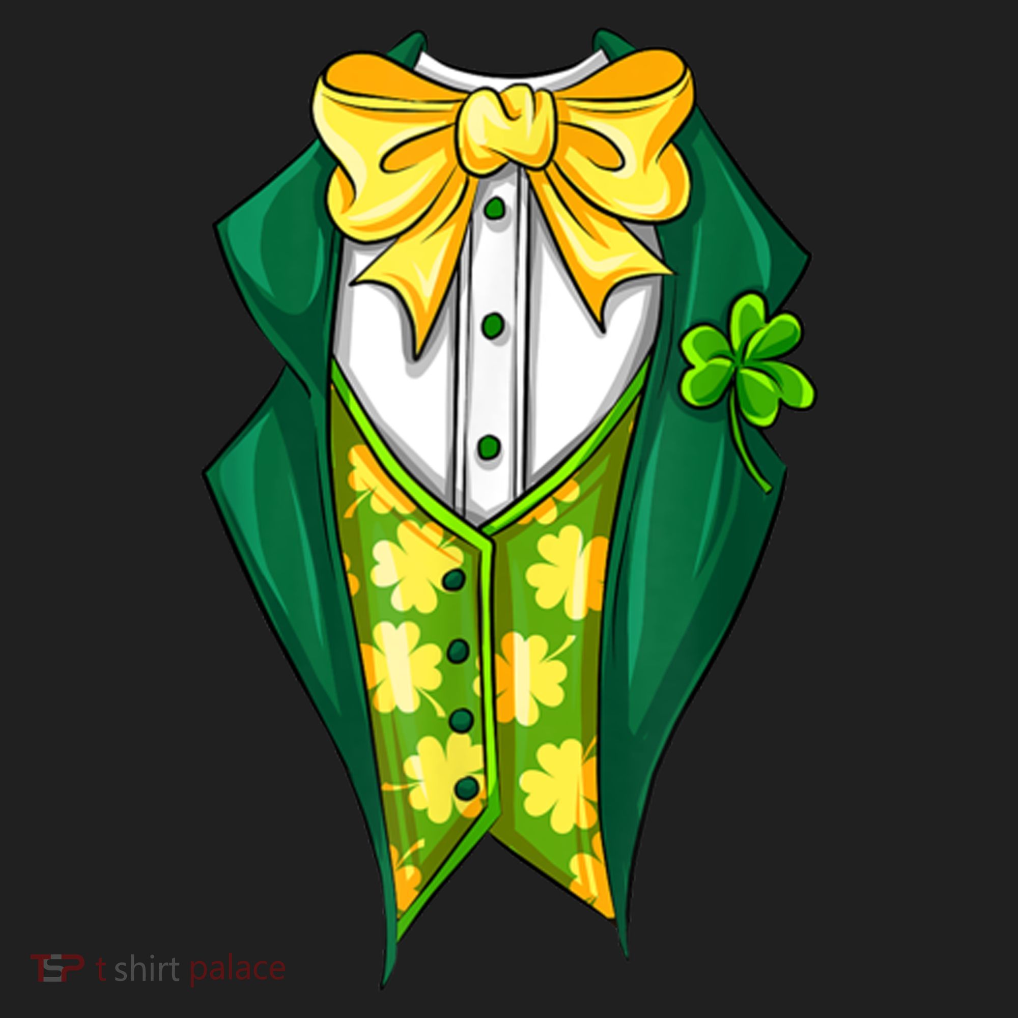 St Patrick's Day Tuxedo Women's Sweatshirt