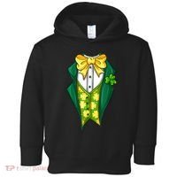 St Patrick's Day Tuxedo Toddler Hoodie thumb 0