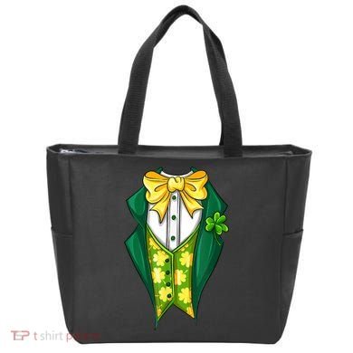 St Patrick's Day Tuxedo Tote Bag