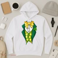 St Patrick's Day Tuxedo Hoodie thumb 3