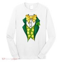 St Patrick's Day Tuxedo Long Sleeve Shirt thumb 0