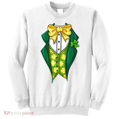 St Patrick's Day Tuxedo Sweatshirt