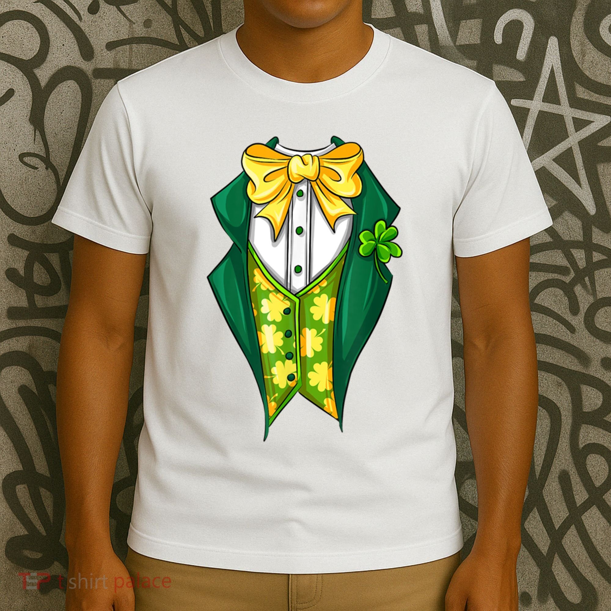 St Patrick's Day Tuxedo T-Shirt