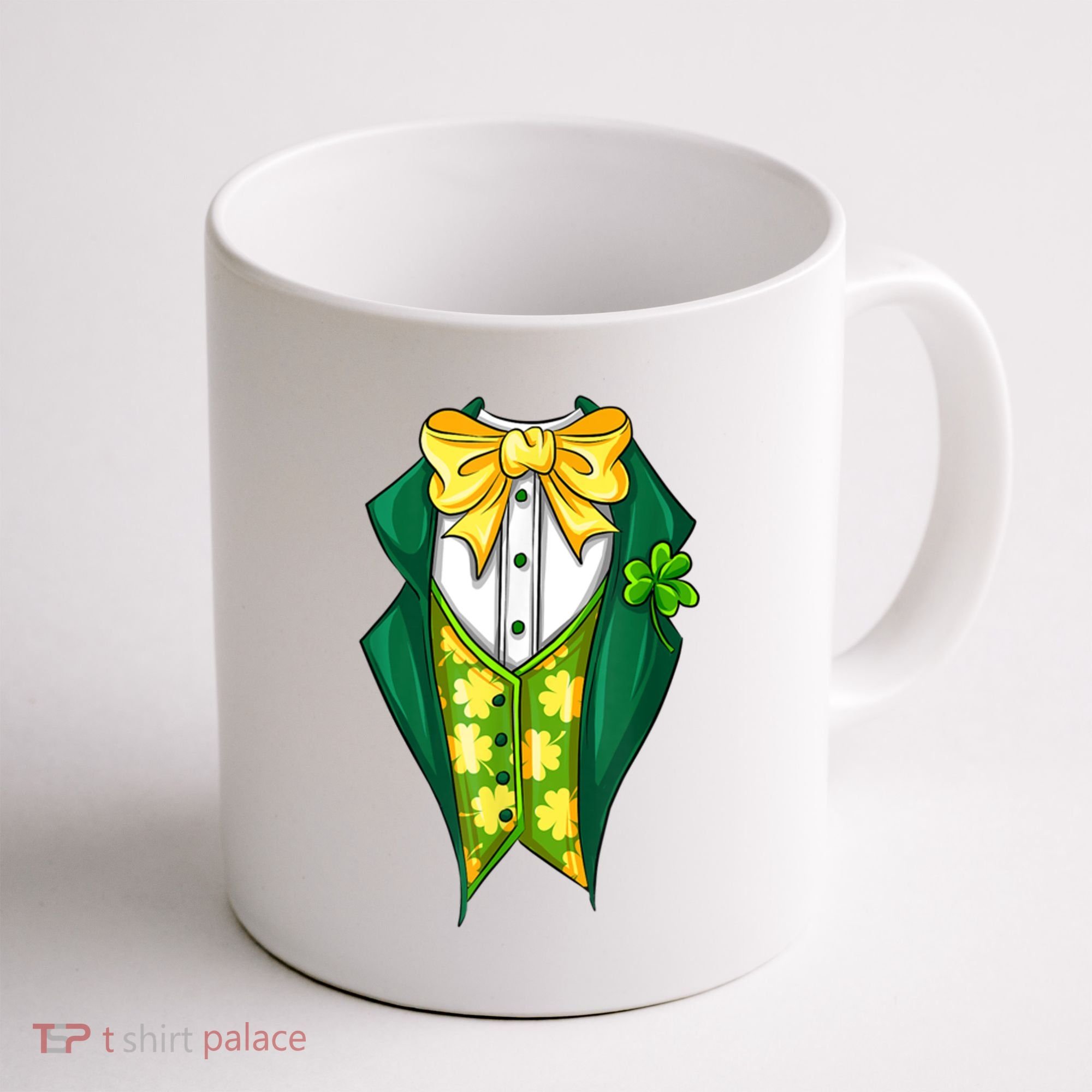 St Patrick's Day Tuxedo Coffee Mug