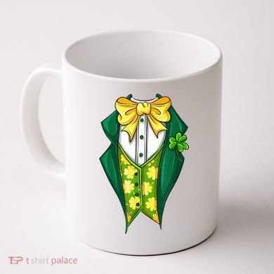 St Patrick's Day Tuxedo Coffee Mug