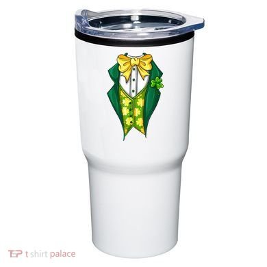 St Patrick's Day Tuxedo Tumbler