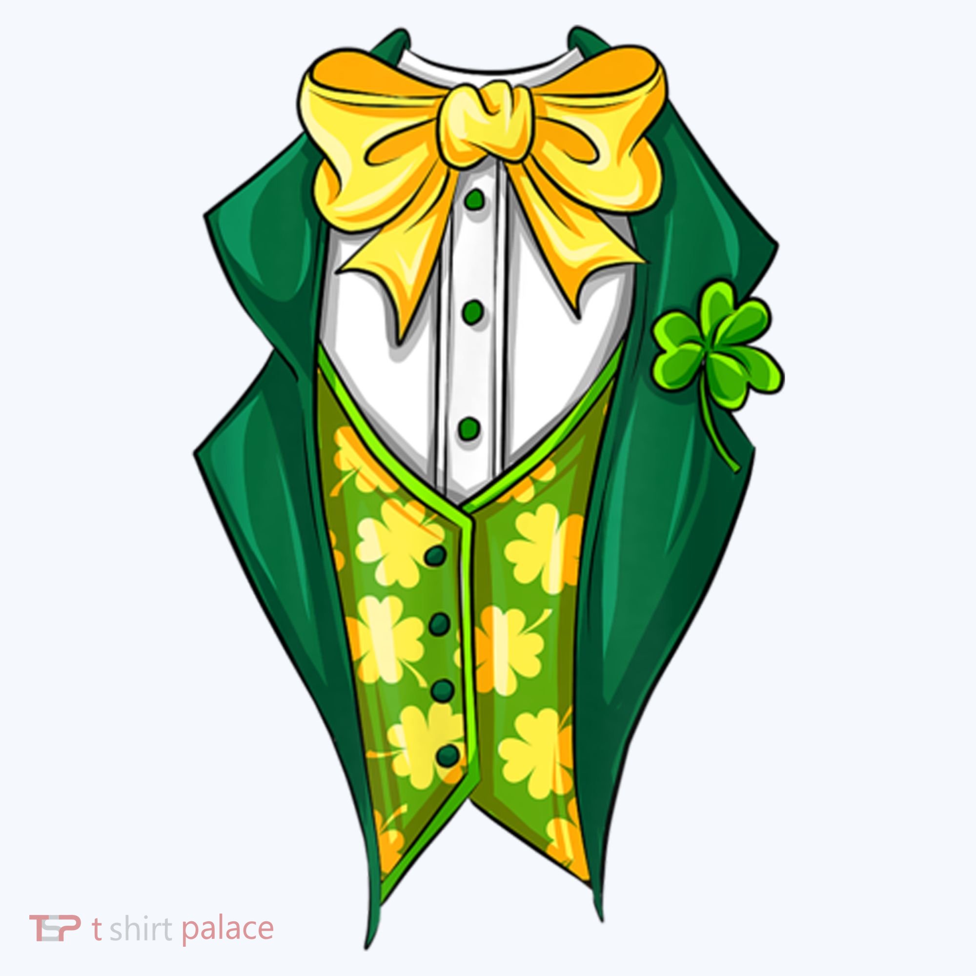 St Patrick's Day Tuxedo Ornament