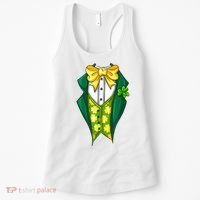 St Patrick's Day Tuxedo Women's Tank Top thumb 0