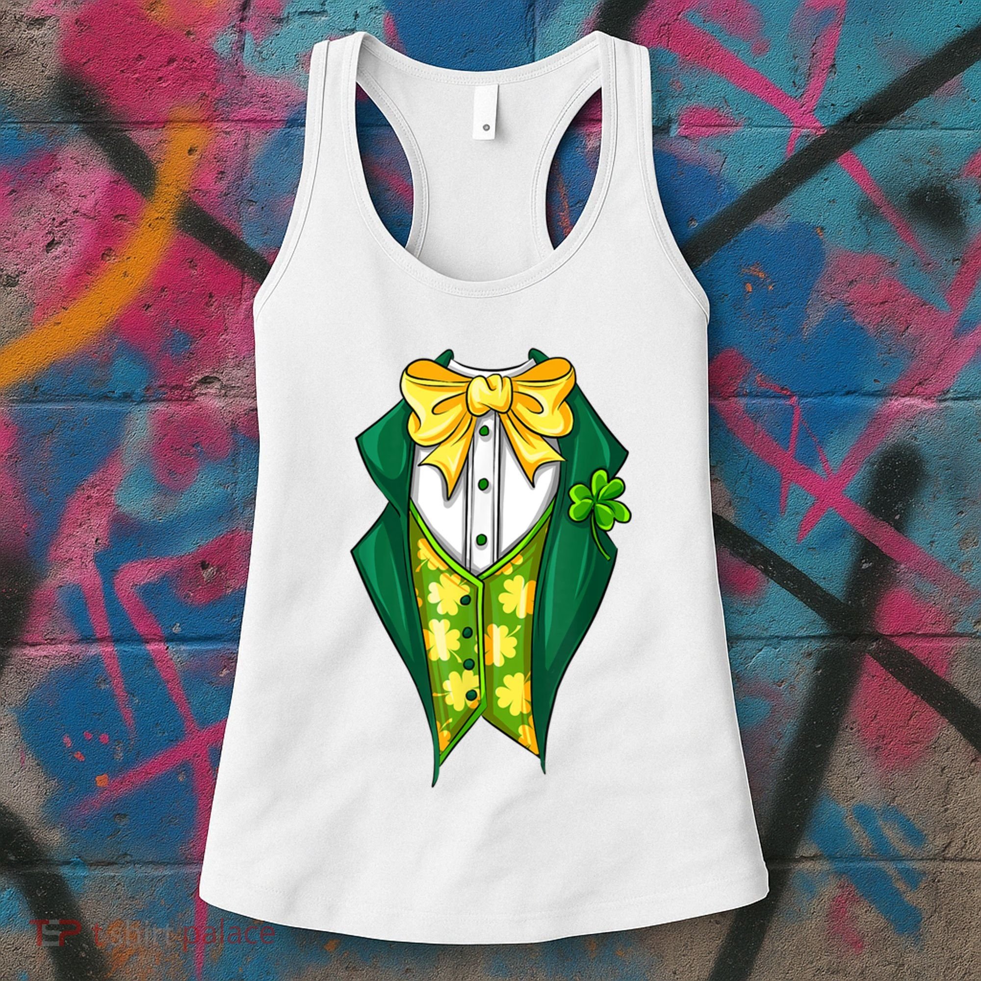 St Patrick's Day Tuxedo Women's Tank Top