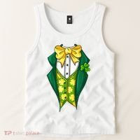 St Patrick's Day Tuxedo Tank Top thumb 2