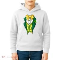 St Patrick's Day Tuxedo Kids Hoodie thumb 4