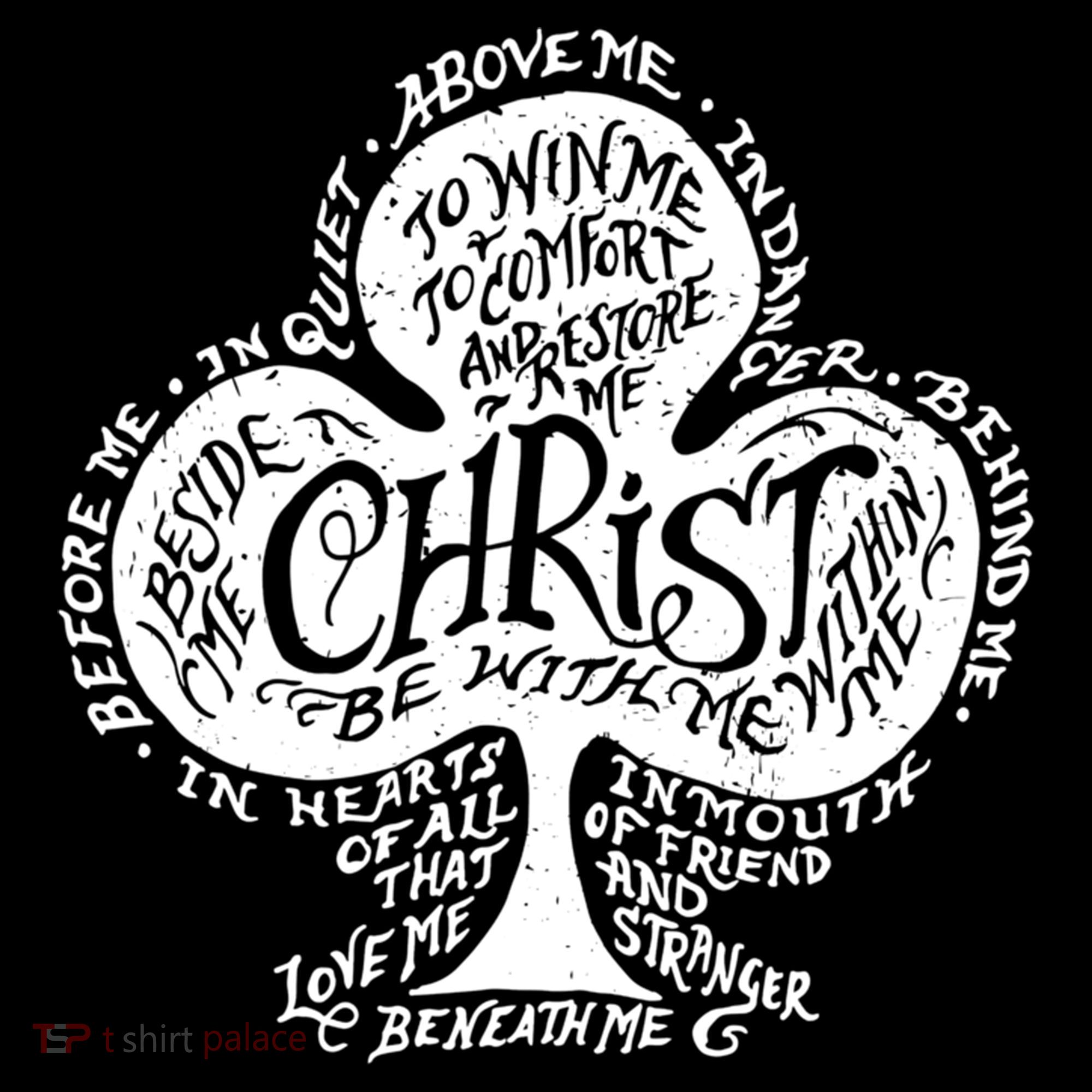 Saint Patrick's Day Breastplate Prayer Catholic Green Gift Backpack