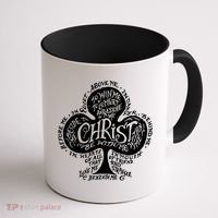 Saint Patrick's Day Breastplate Prayer Catholic Green Gift Coffee Mug thumb 1