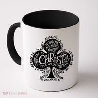 Saint Patrick's Day Breastplate Prayer Catholic Green Gift Coffee Mug thumb 0