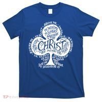 Saint Patrick's Day Breastplate Prayer Catholic Green Gift T-Shirt thumb 0