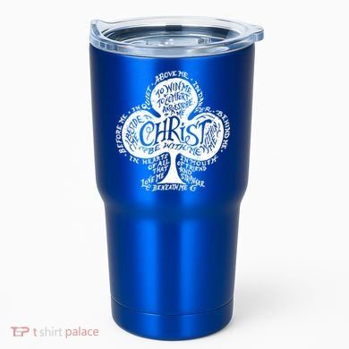 Saint Patrick's Day Breastplate Prayer Catholic Green Gift Tumbler
